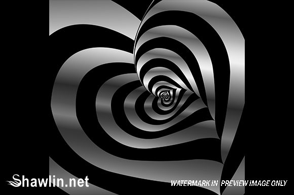Download Artistic Background with Silver Hearts - Artistic background Collection